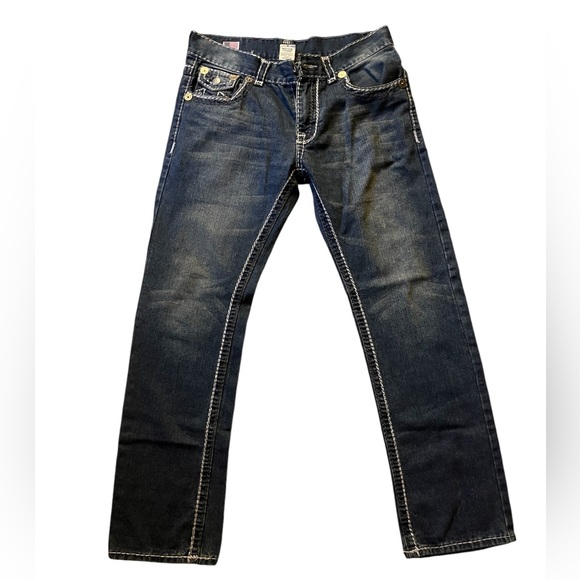 True Religion Joey Super T flap twisted flare 34” - Picture 1 of 7